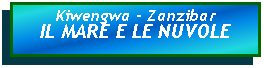 Casella di testo: Kiwengwa - ZanzibarIL MARE E LE NUVOLE